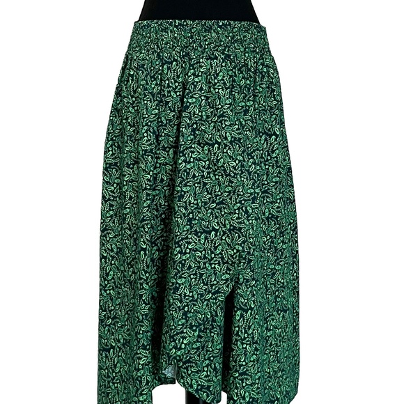 100% Cotton Printed Midi Skirt - Picture 3 of 10